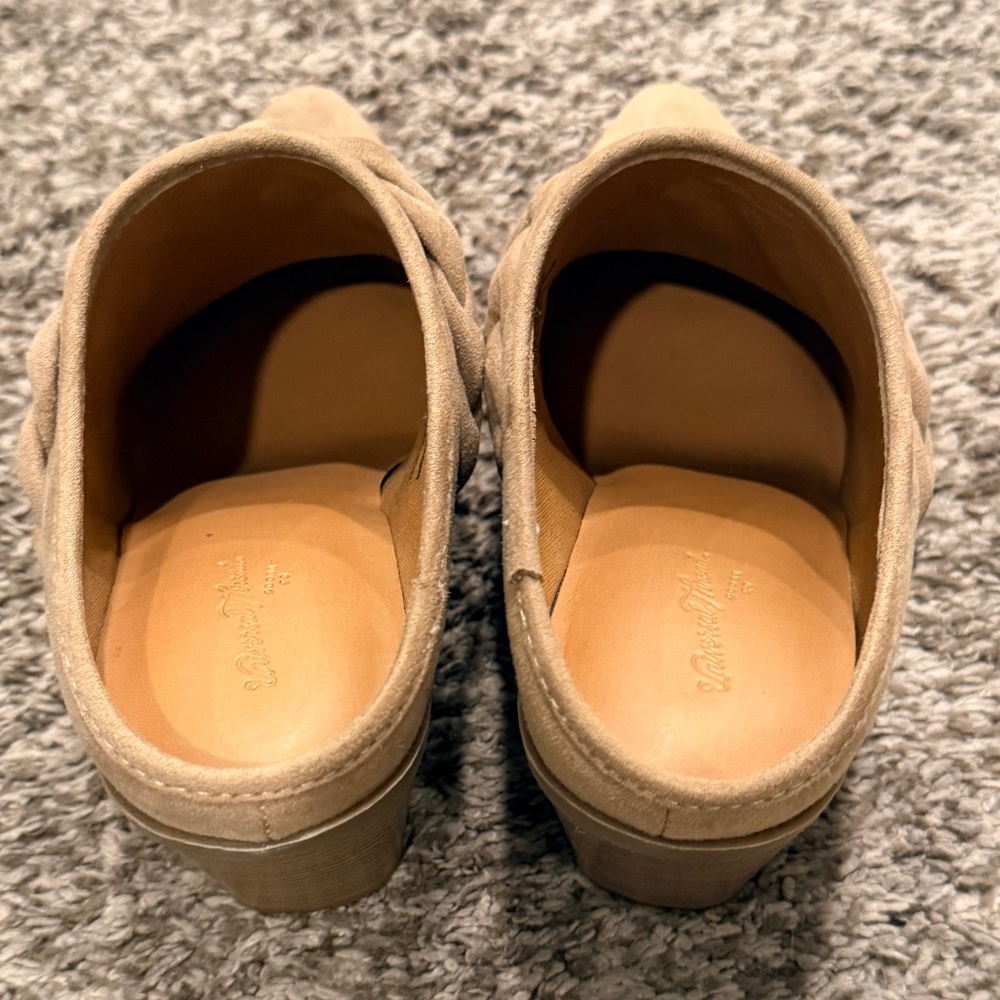 Universal Thread Braided Beige Mules - image 3